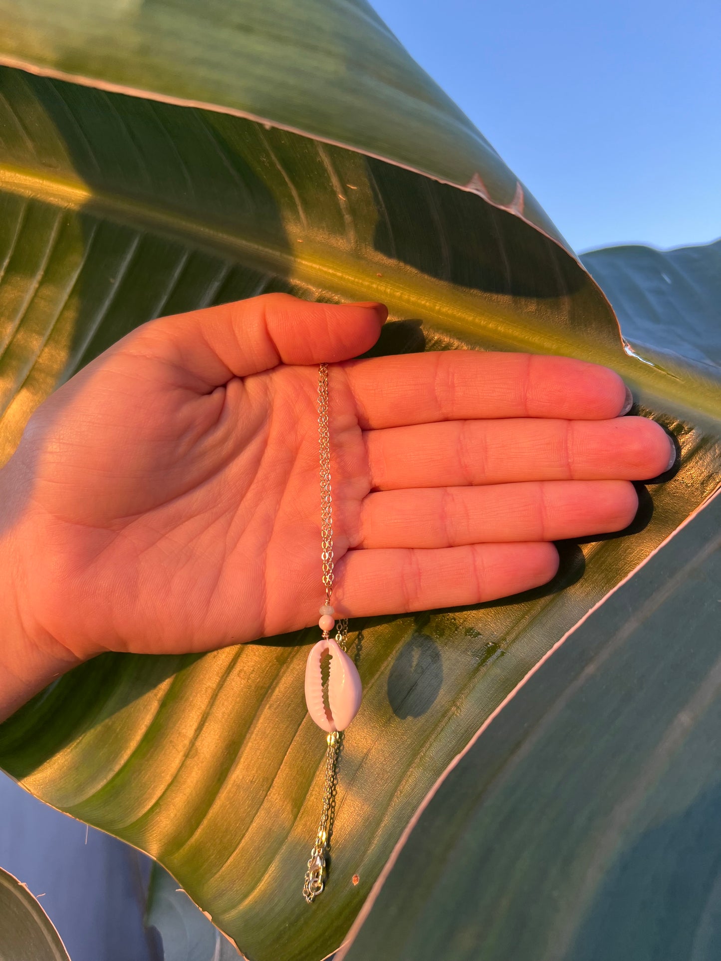 Cowrie Pendant Necklace